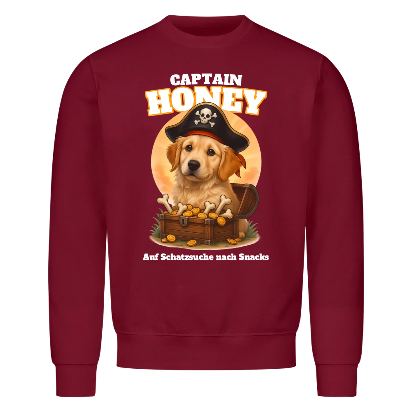 Snackpirat auf Knochenjagd