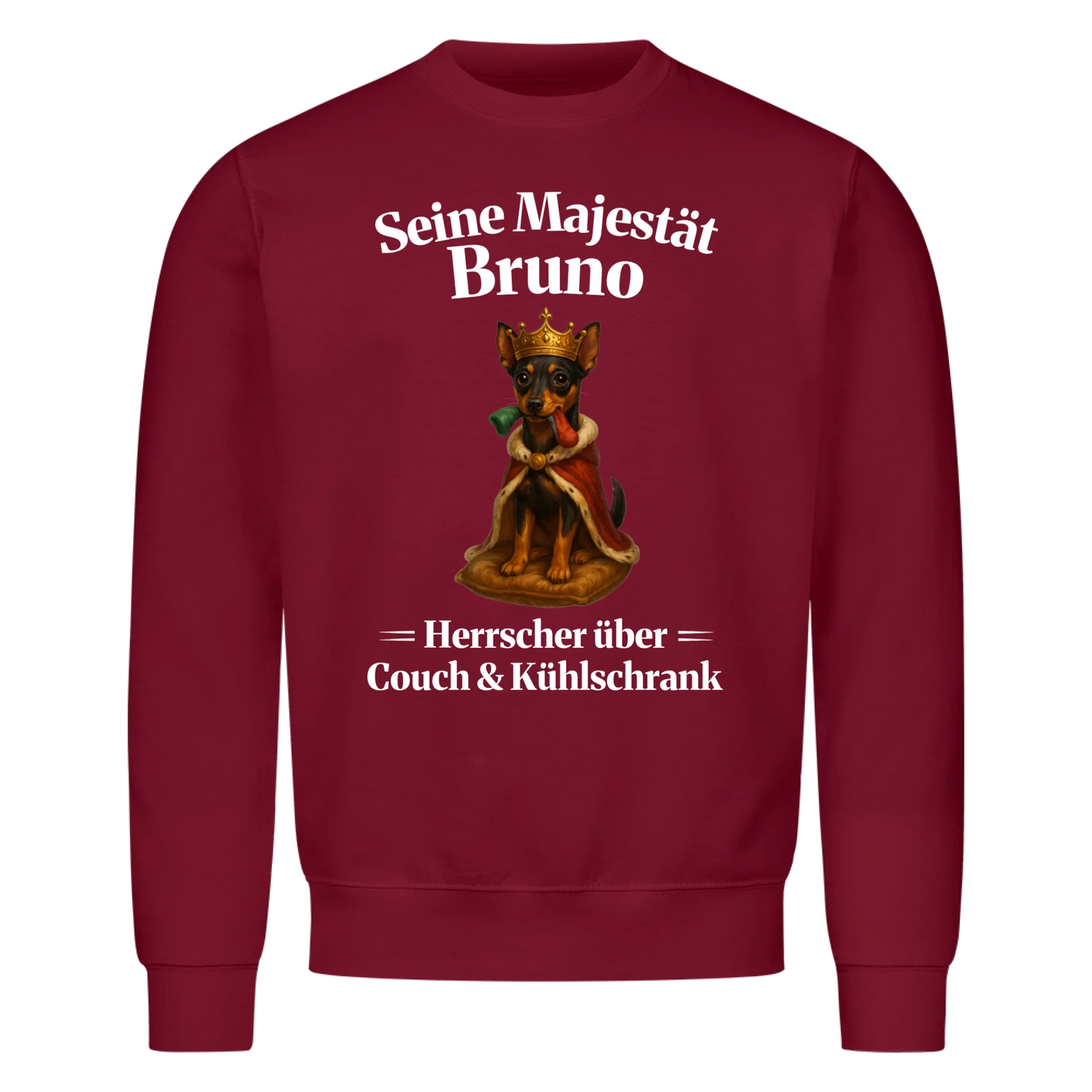 Majestät über Couch & Kühlschrank