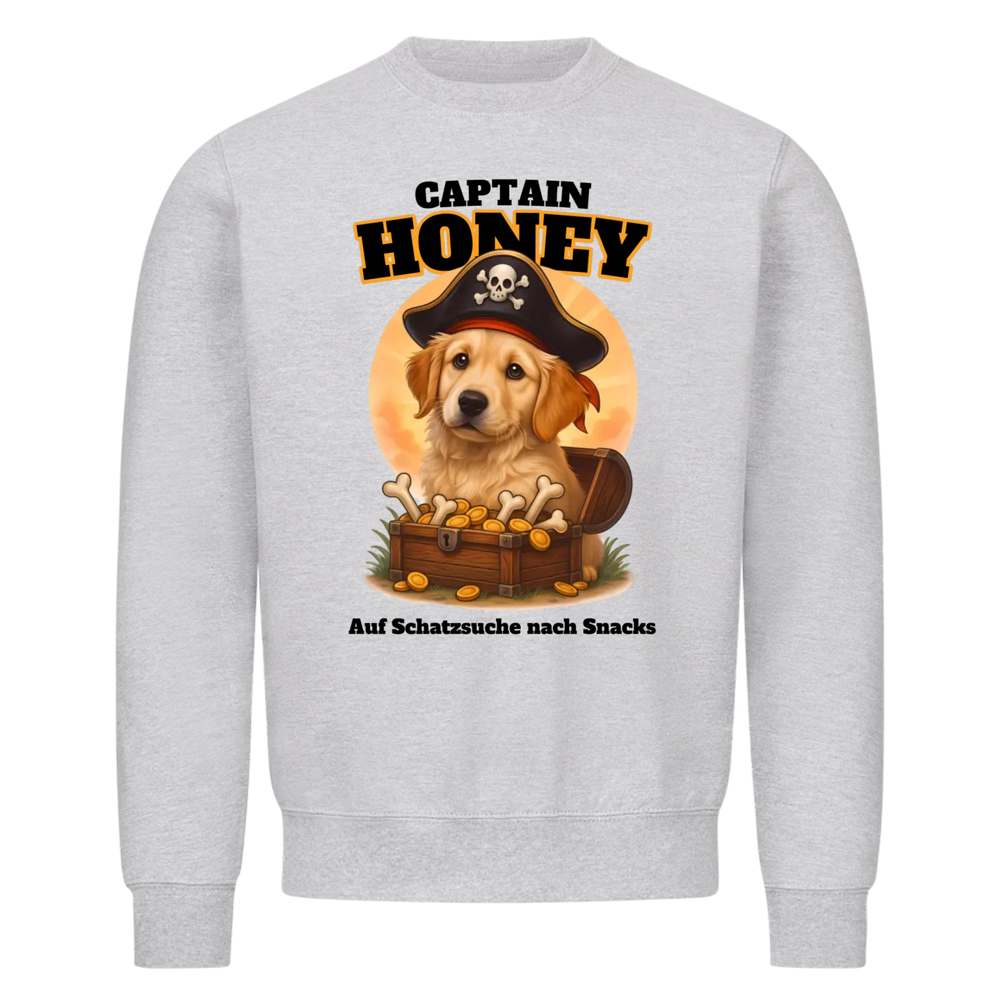 Snackpirat auf Knochenjagd