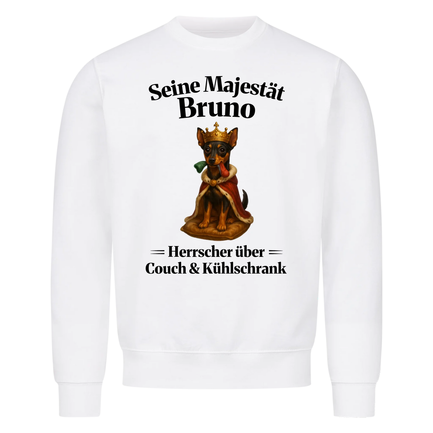 Majestät über Couch & Kühlschrank