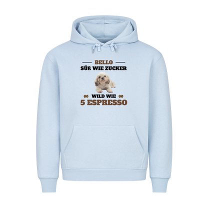 5 espressos on 4 paws