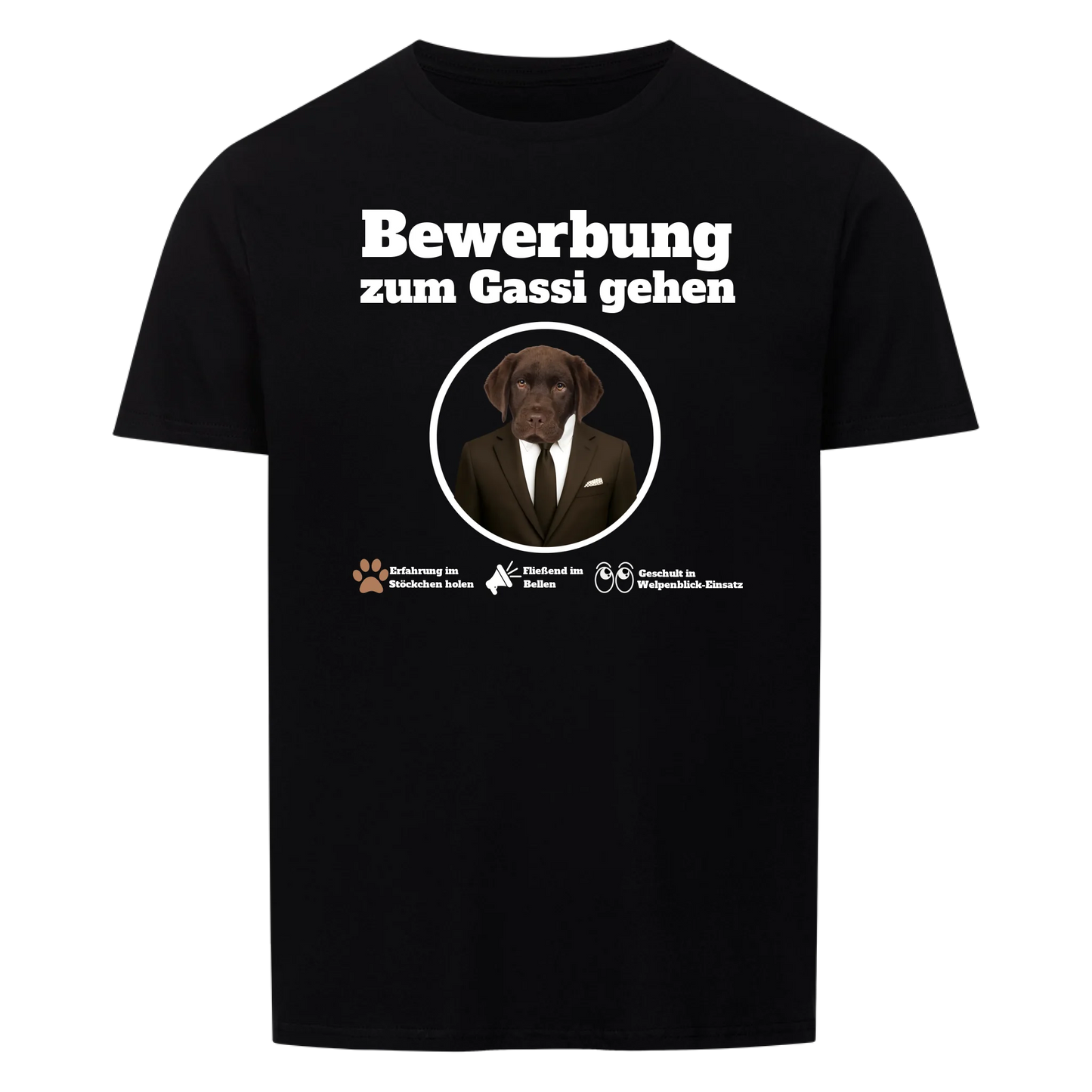 Bewerbung zum Gassi gehen