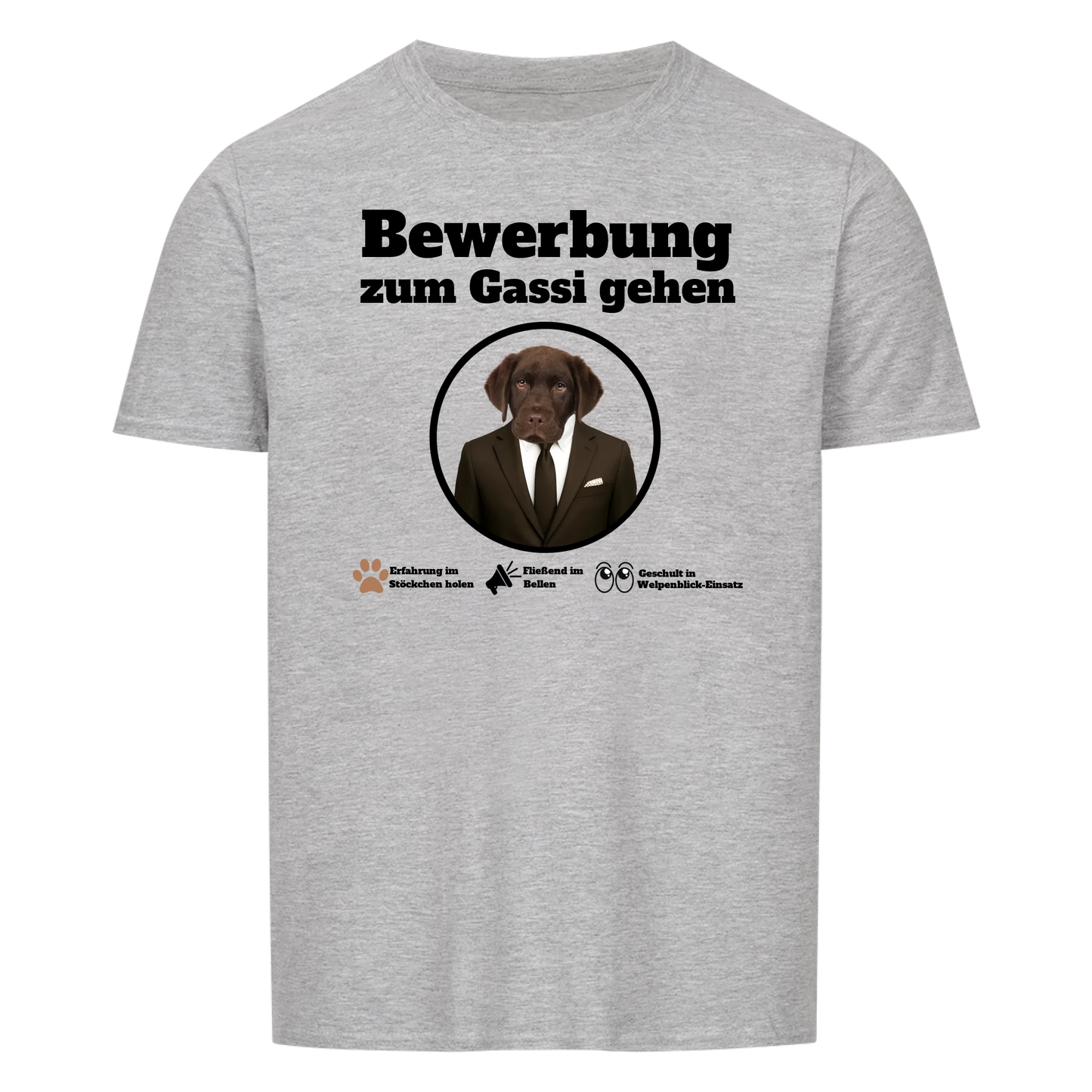Bewerbung zum Gassi gehen
