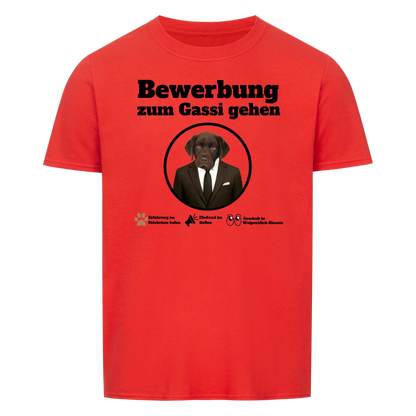 Bewerbung zum Gassi gehen