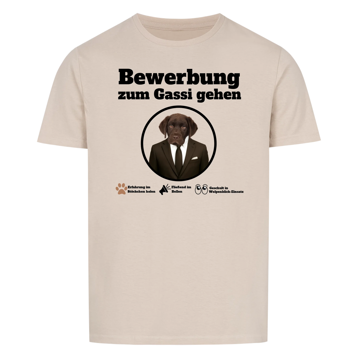 Bewerbung zum Gassi gehen