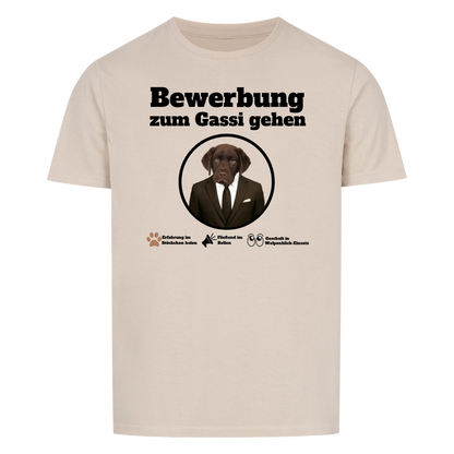 Bewerbung zum Gassi gehen