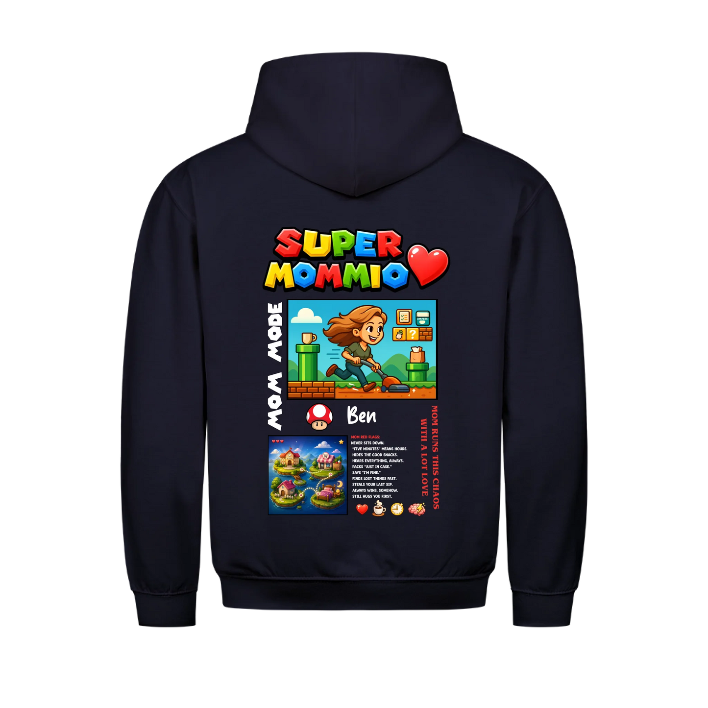 Super Mommio Backprint - customizable