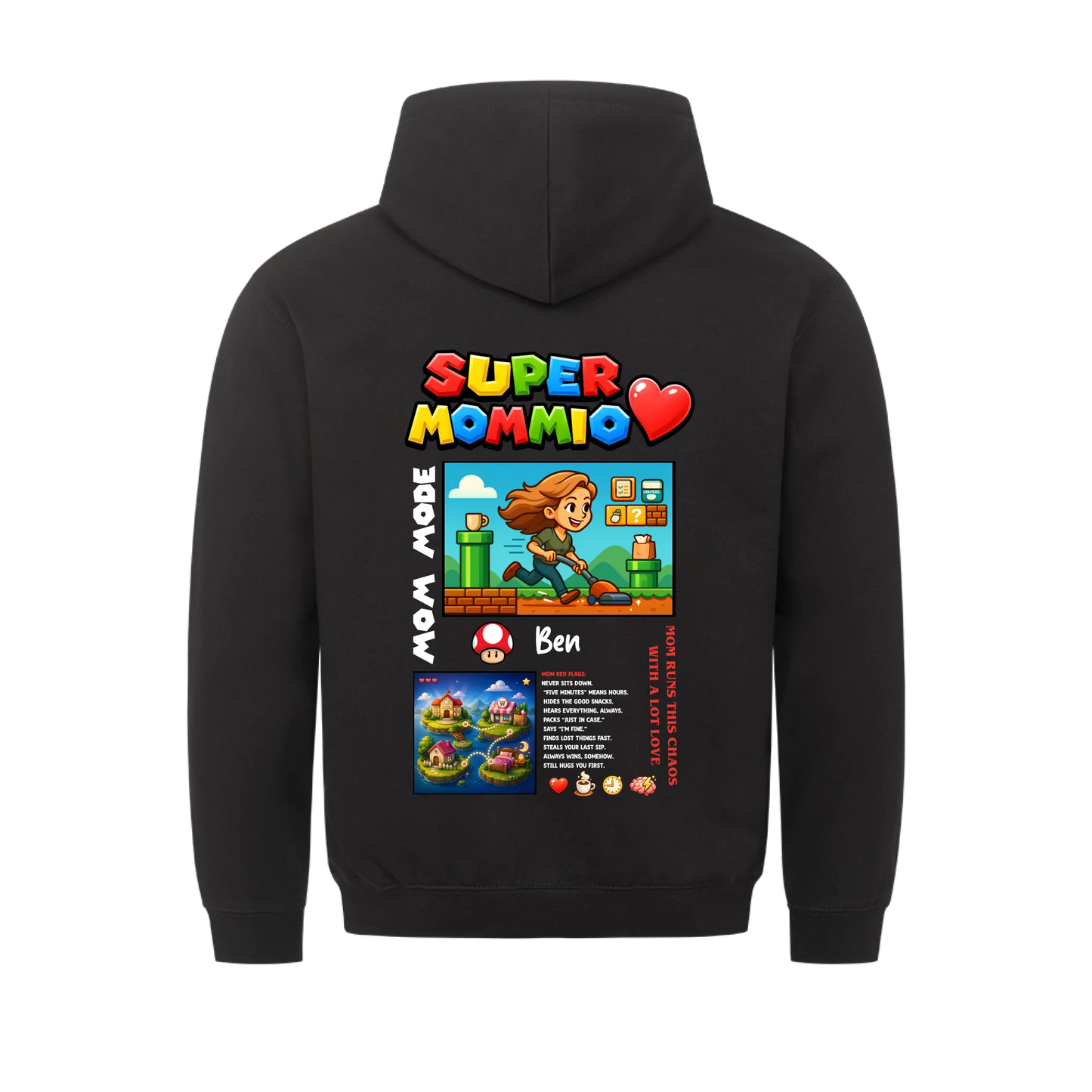 Super Mommio Backprint - customizable