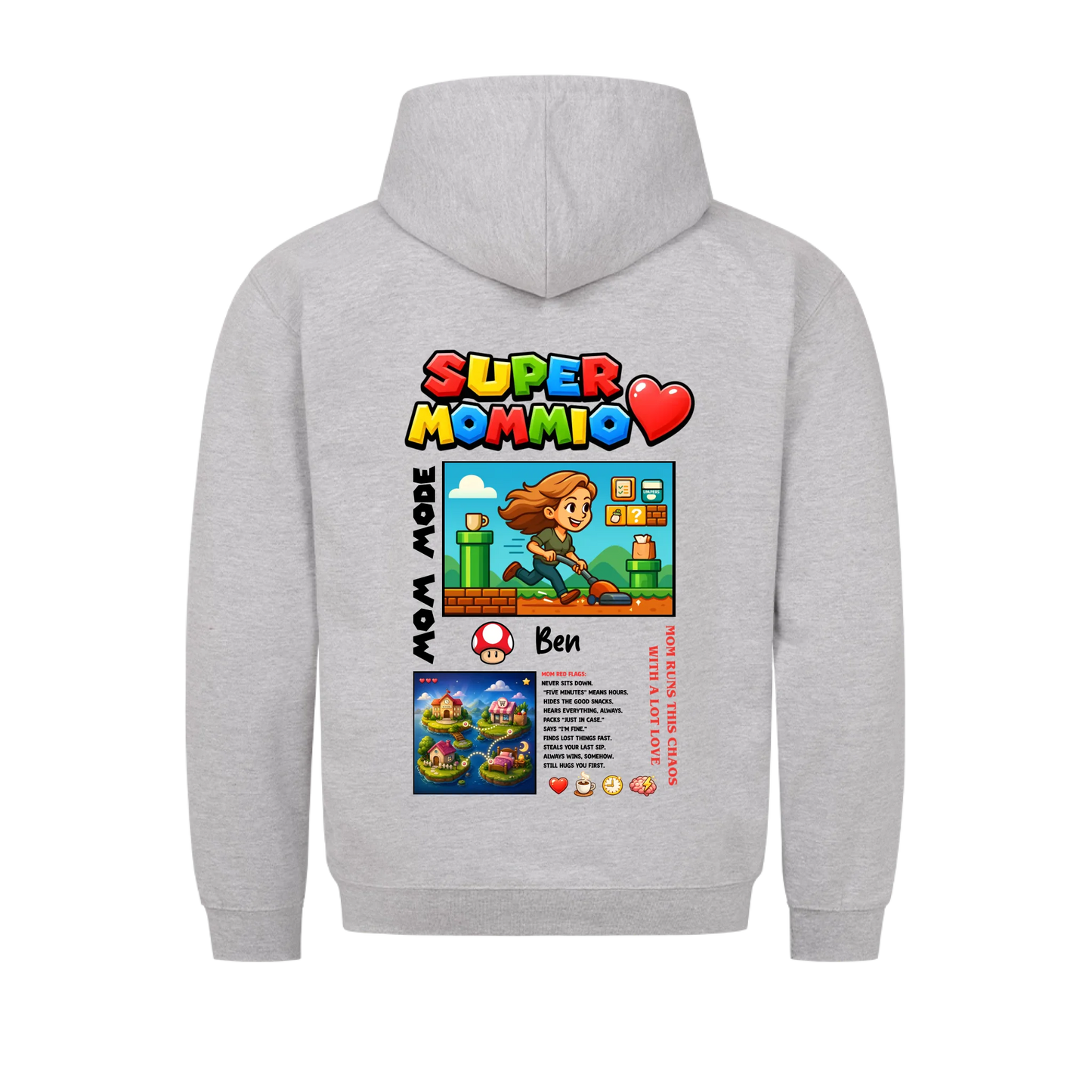 Super Mommio Backprint - customizable