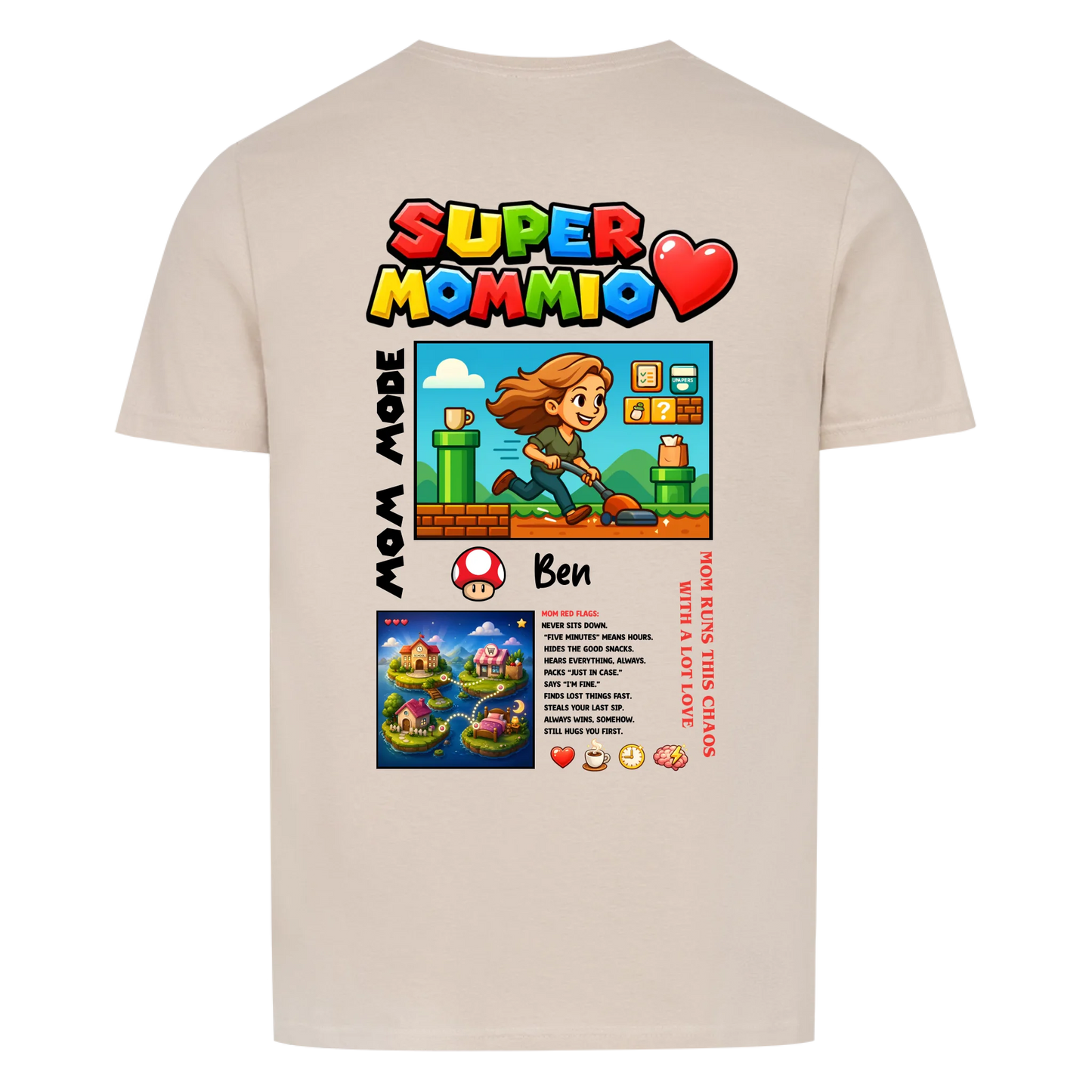 Super Mommio Backprint - customizable