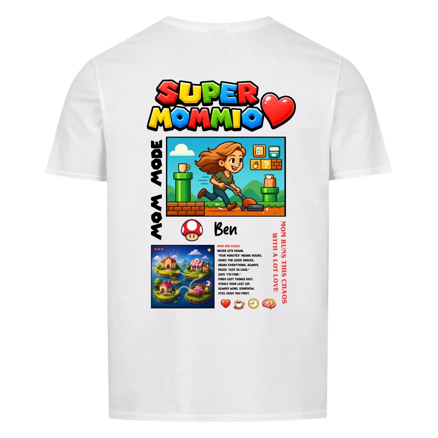 Super Mommio Backprint - customizable