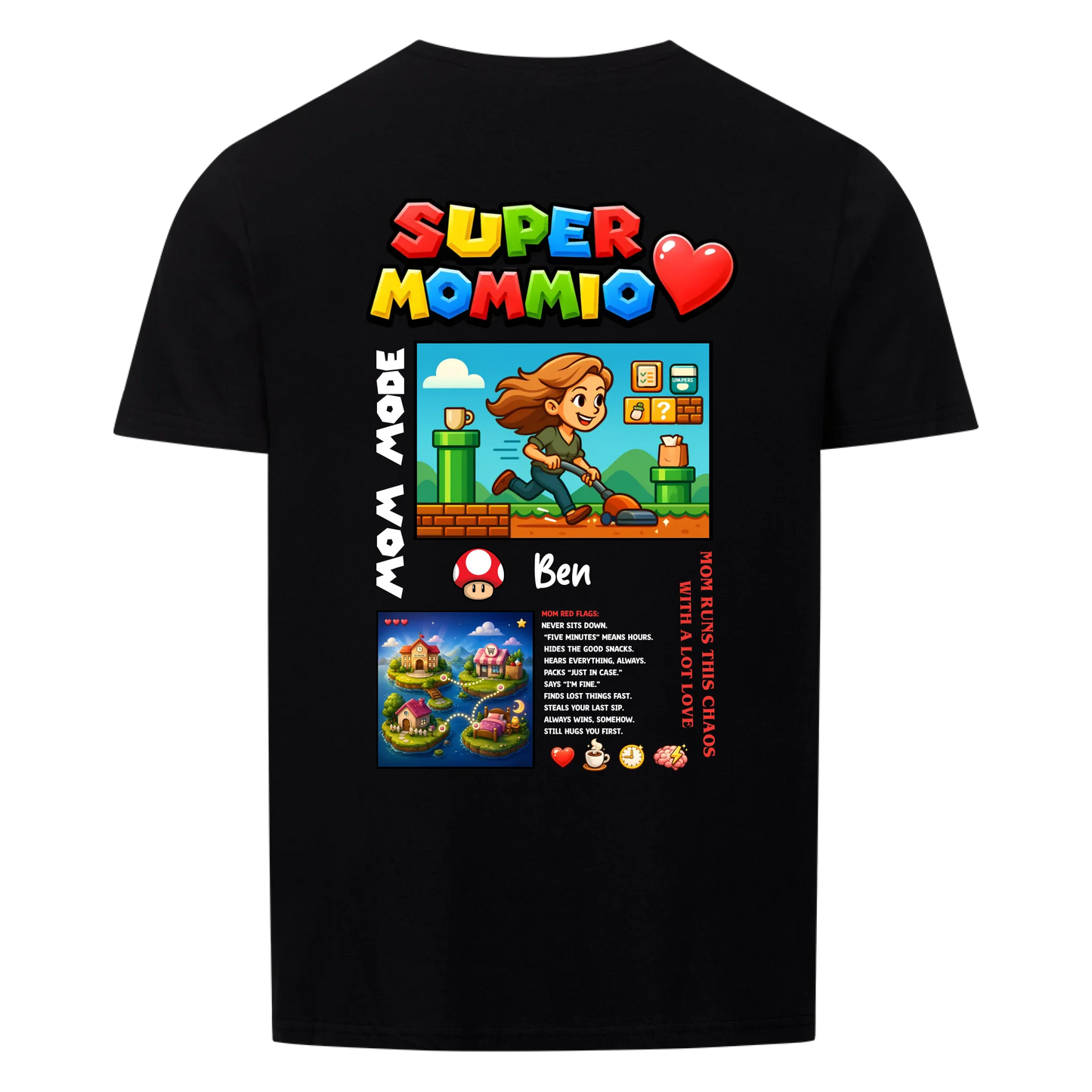 Super Mommio Backprint - customizable