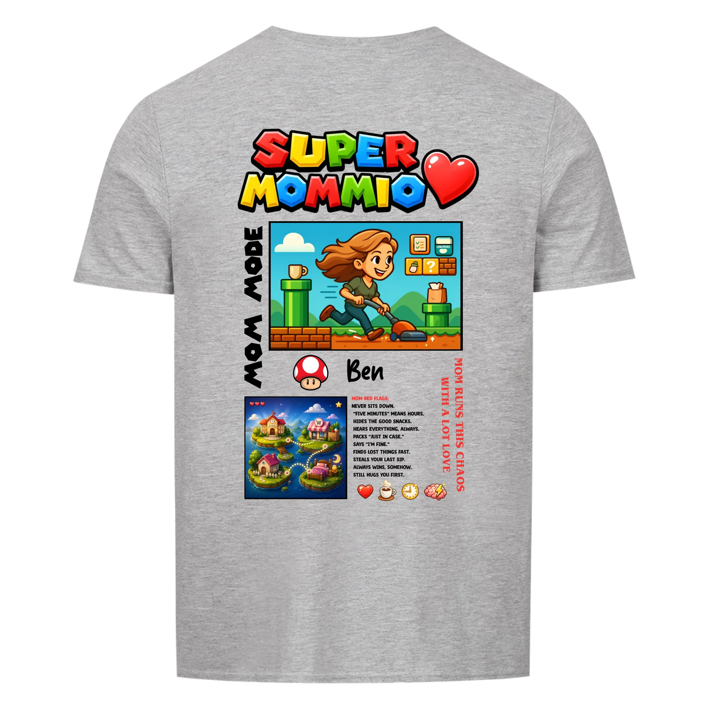 Super Mommio Backprint - customizable