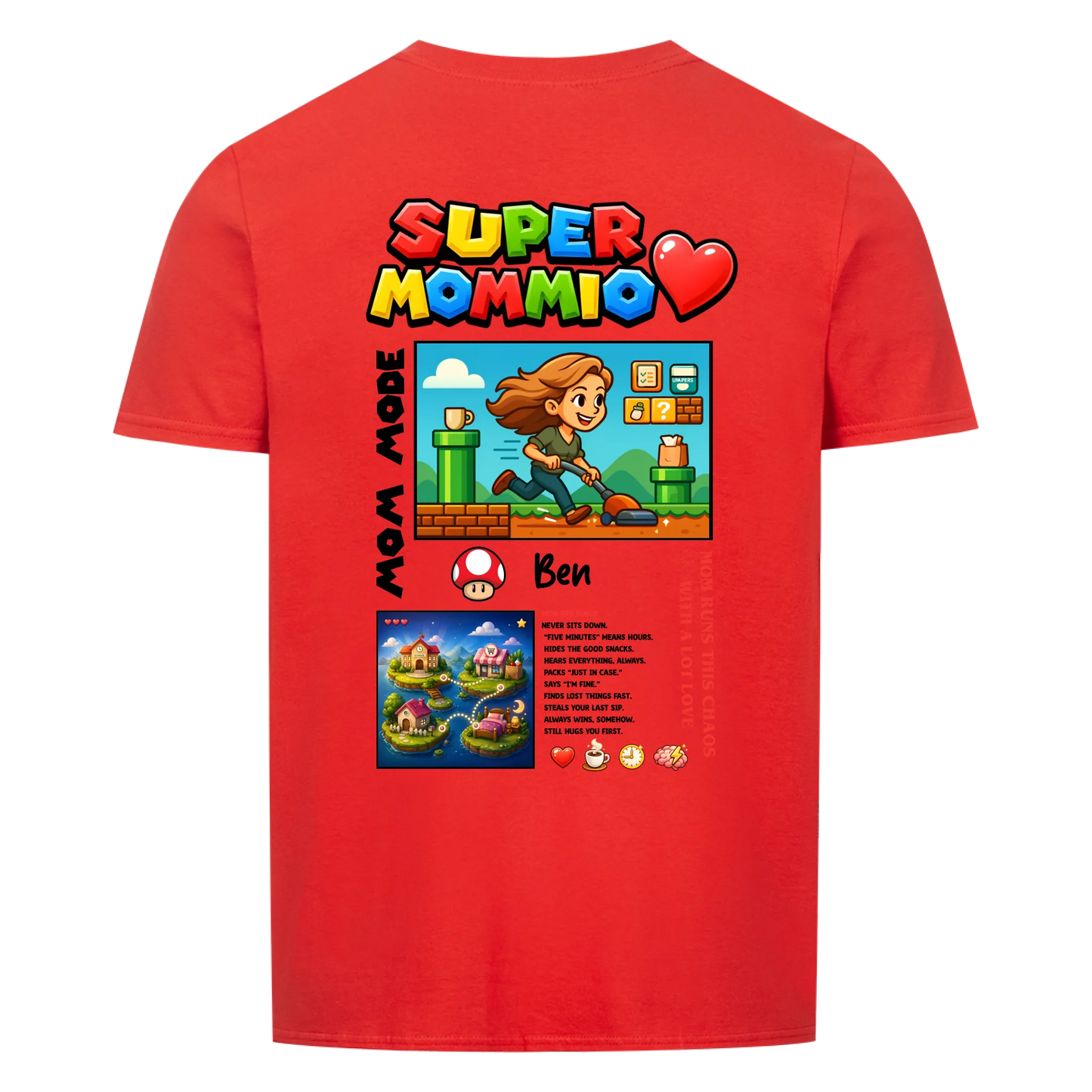 Super Mommio Backprint - customizable