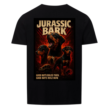 Jurassic Bark Backprint Cover
