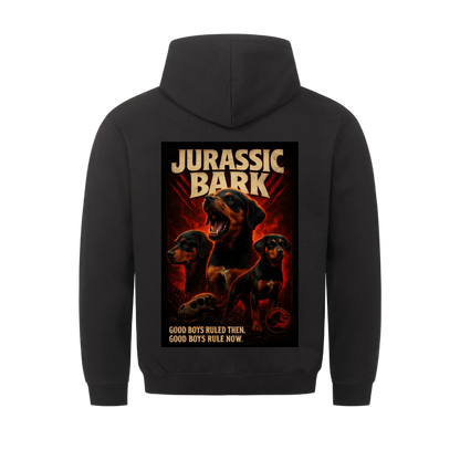 Jurassic Bark Backprint Cover