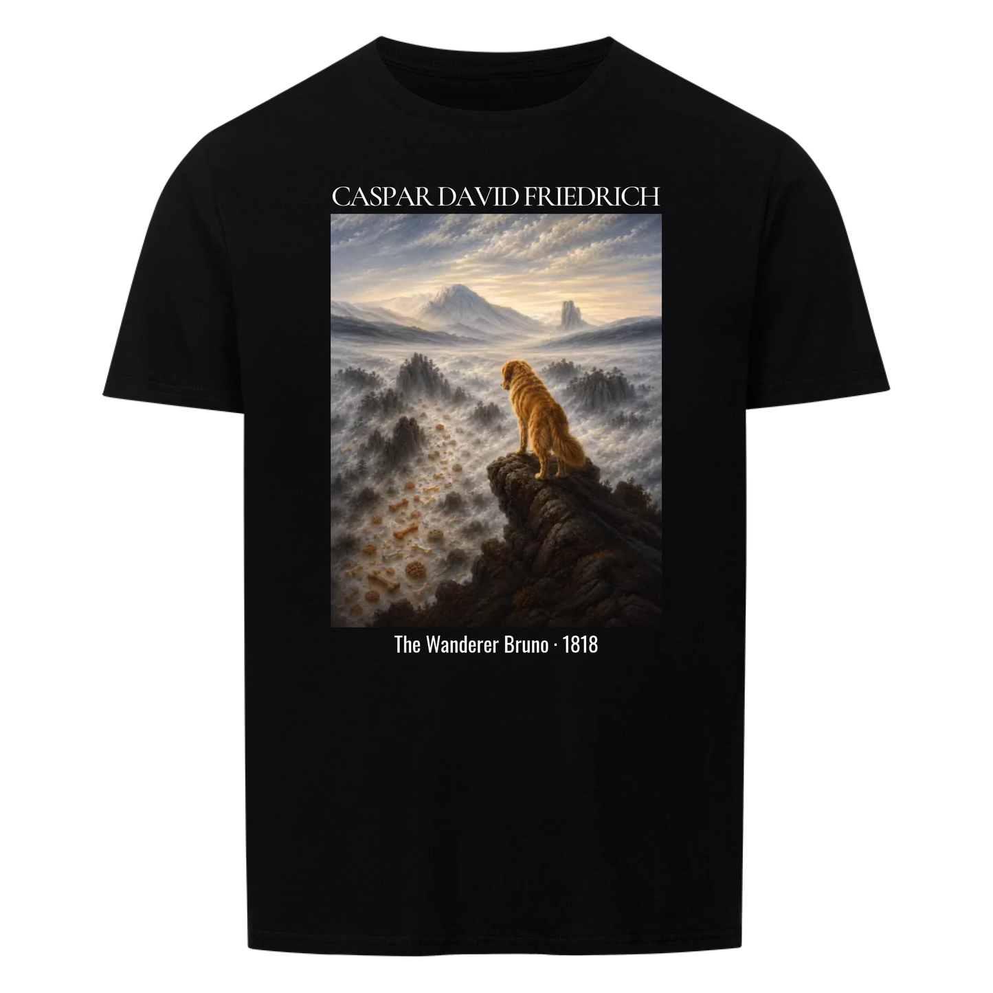Caspar David Friedrich The Wanderer – personalisierbar