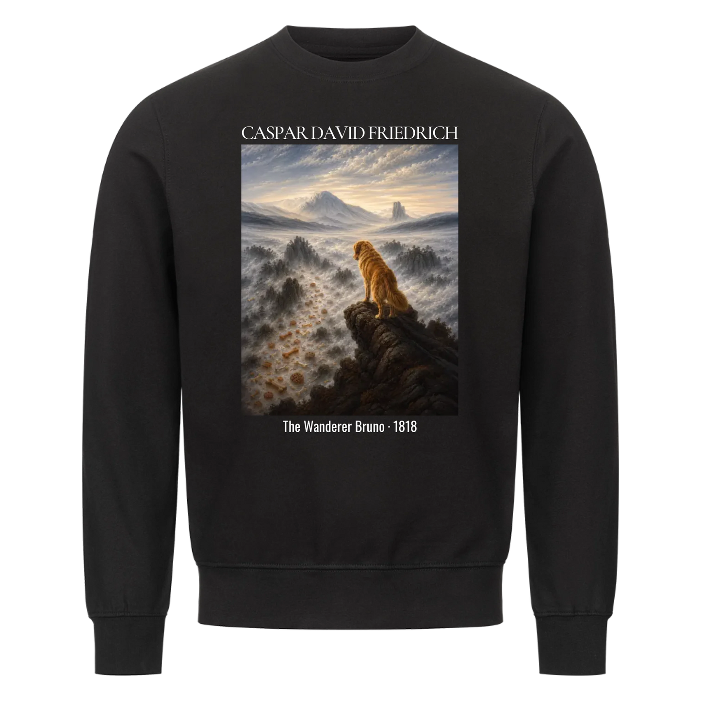 Caspar David Friedrich The Wanderer – personalisierbar