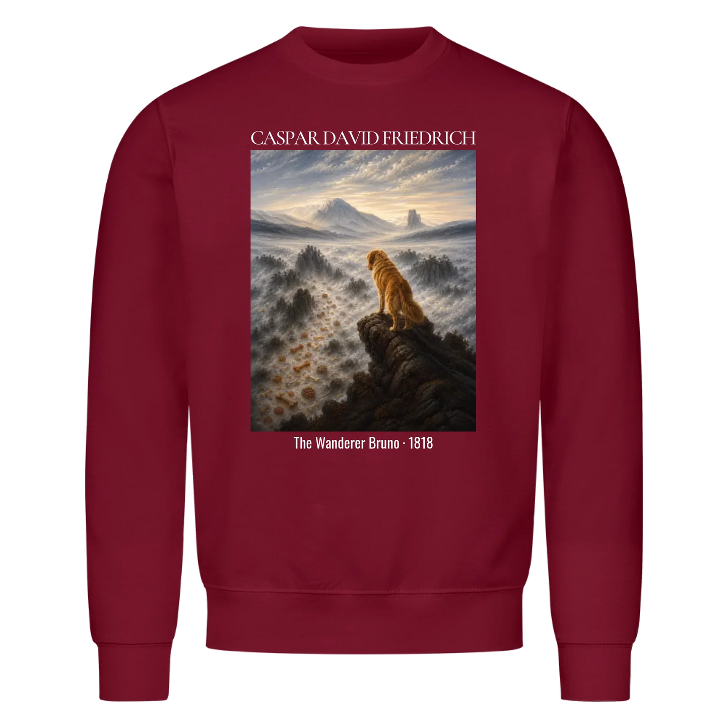Caspar David Friedrich The Wanderer – personalisierbar