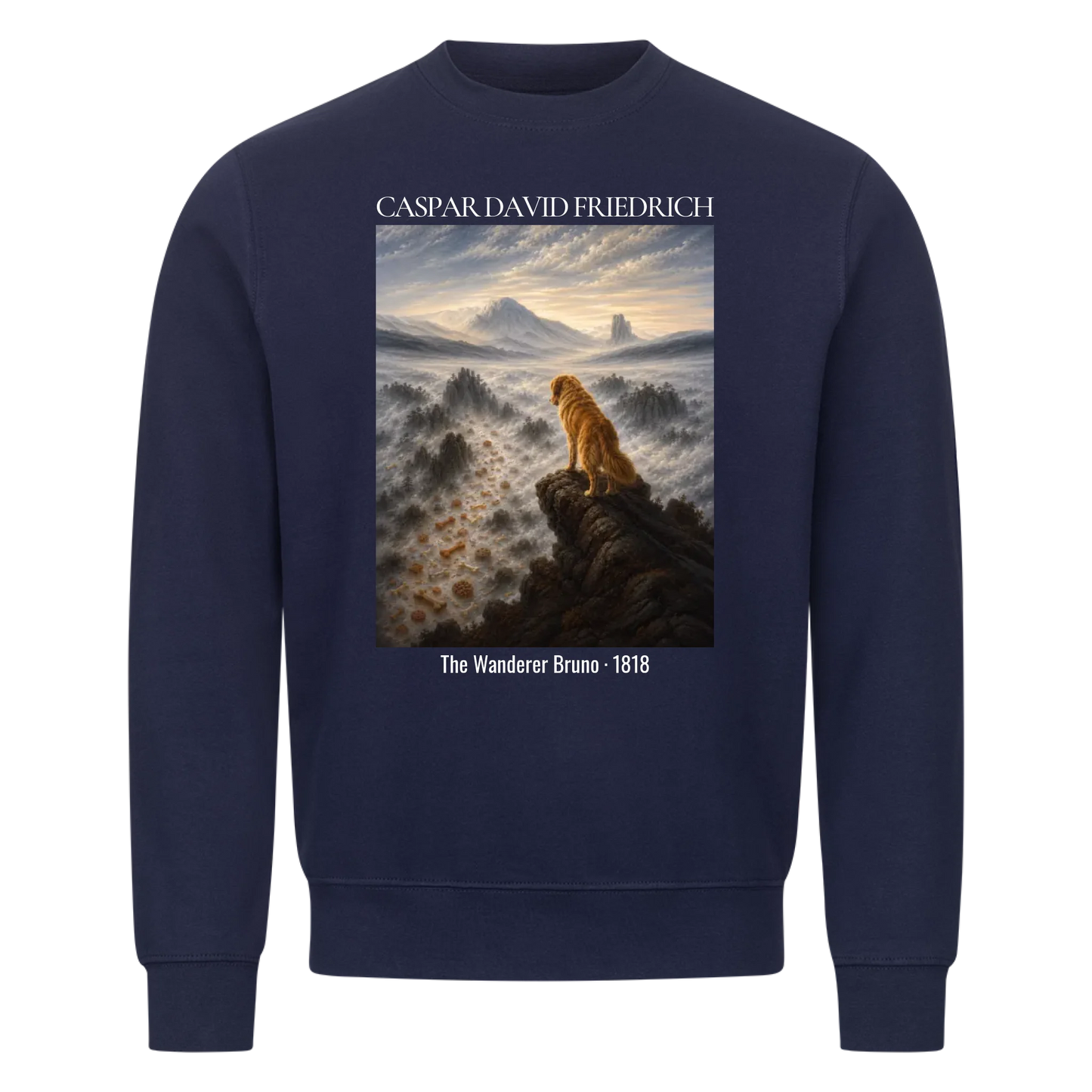 Caspar David Friedrich The Wanderer – personalisierbar