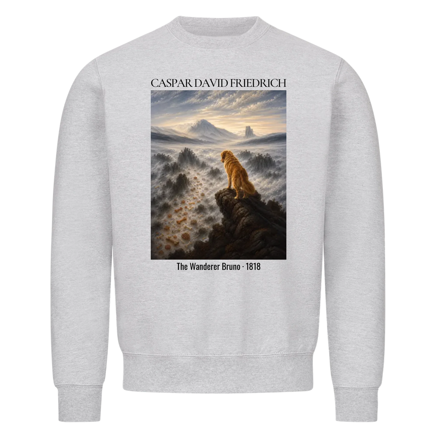 Caspar David Friedrich The Wanderer – personalisierbar