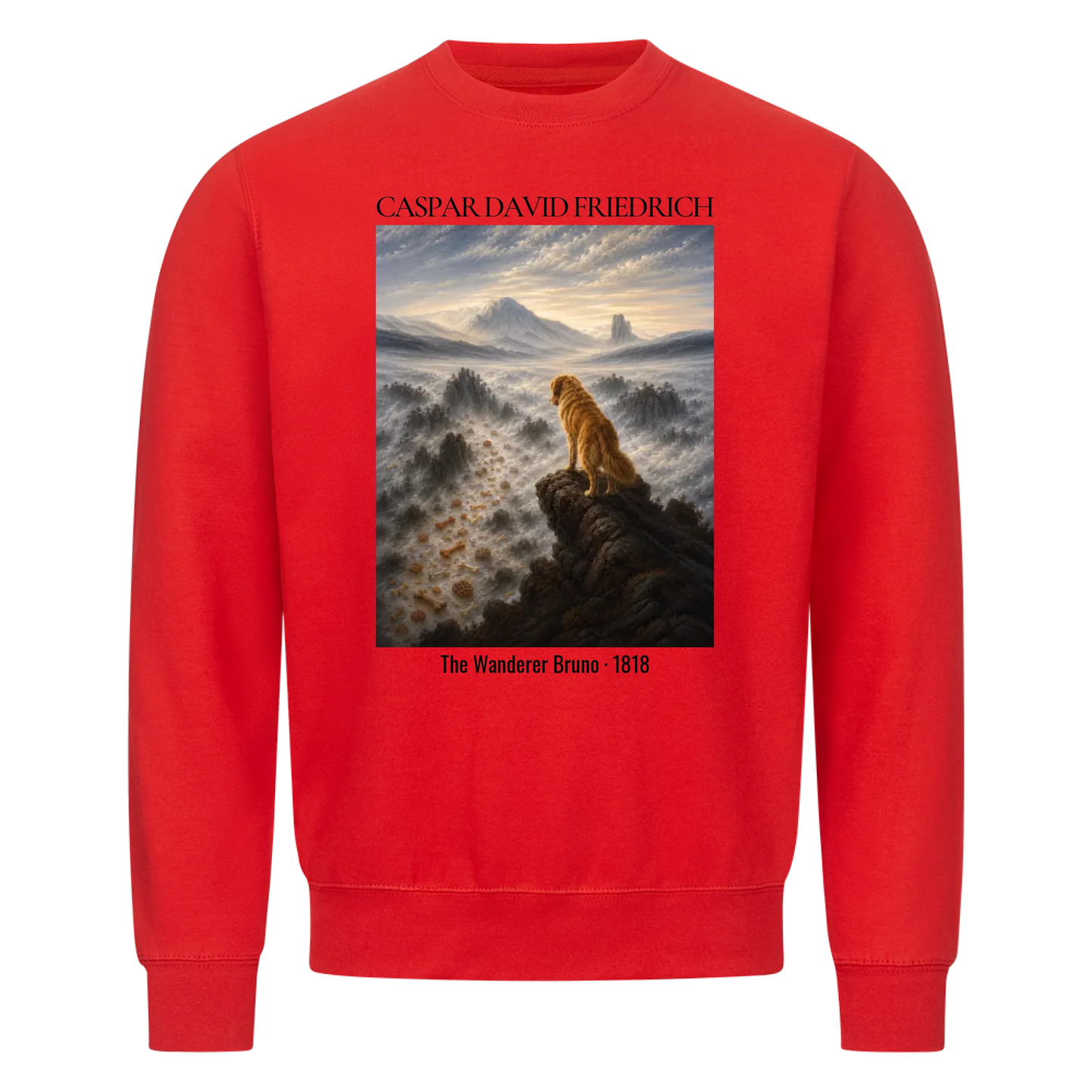Caspar David Friedrich The Wanderer – personalisierbar