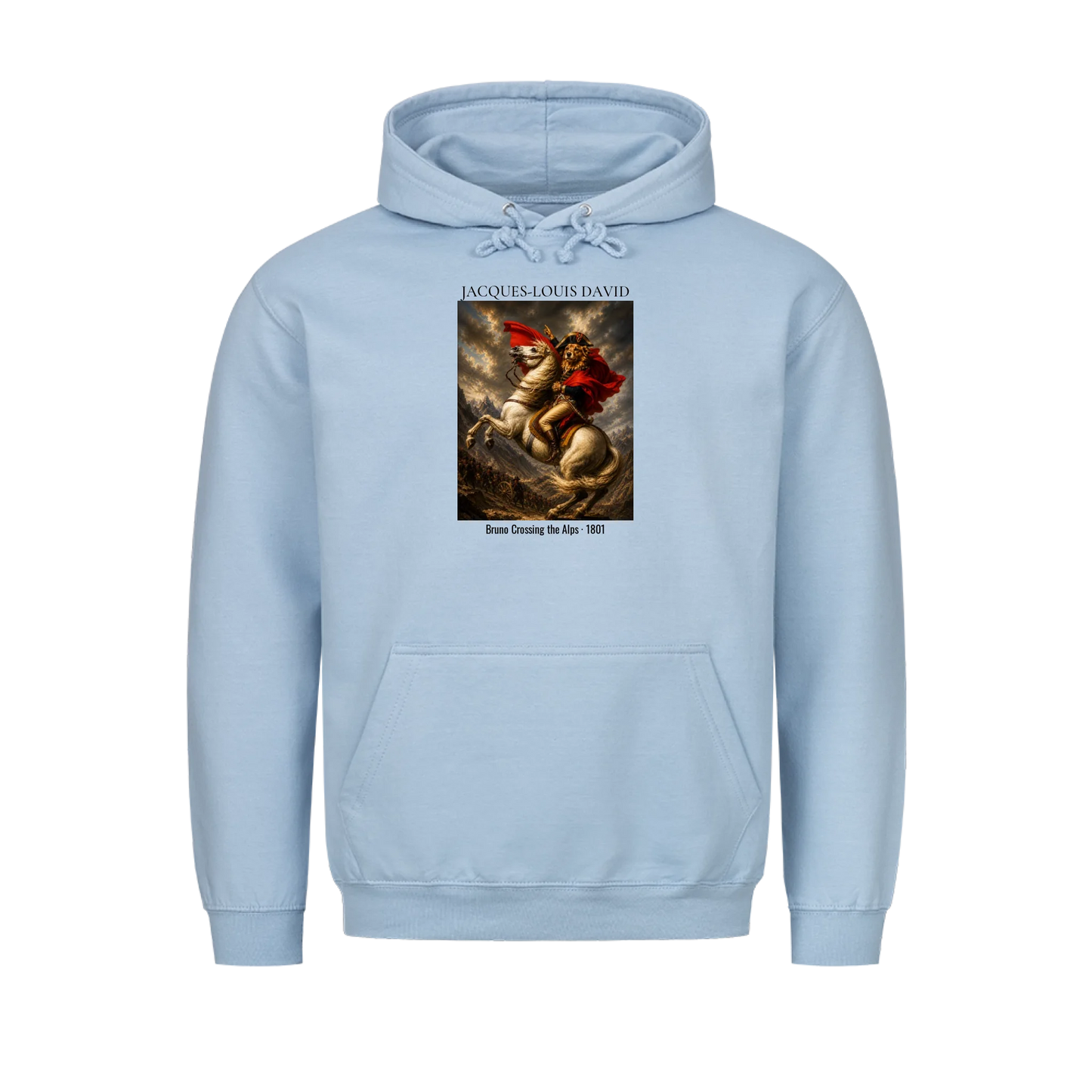 Napoleon crossing the Alps – personalisierbar