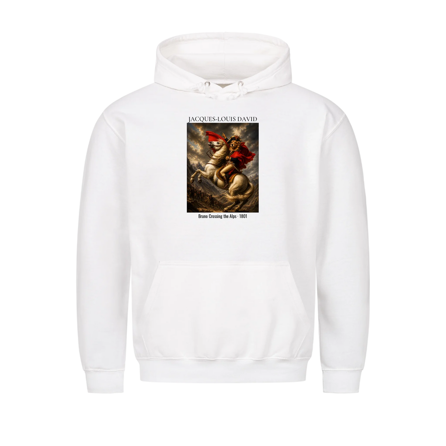 Napoleon crossing the Alps – personalisierbar