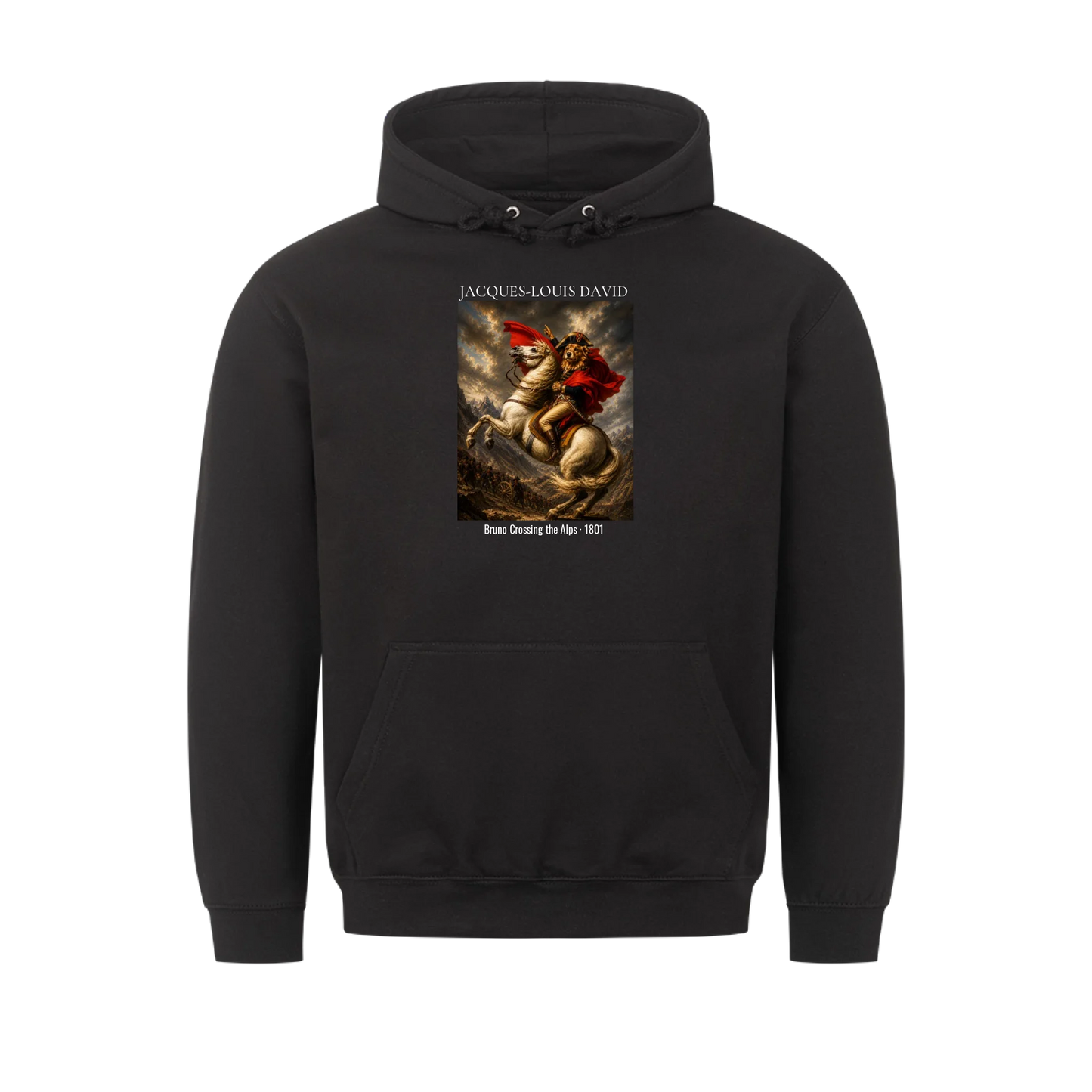 Napoleon crossing the Alps – personalisierbar