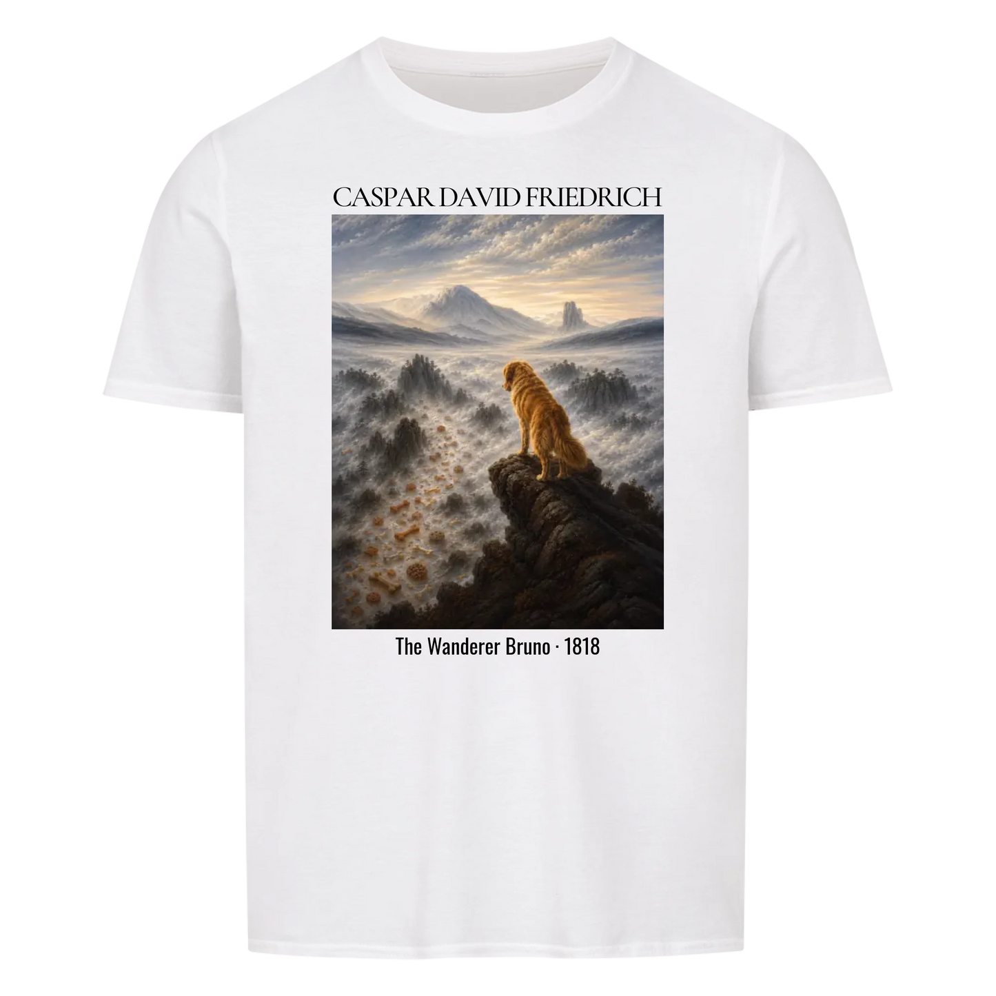 Caspar David Friedrich The Wanderer – personalisierbar