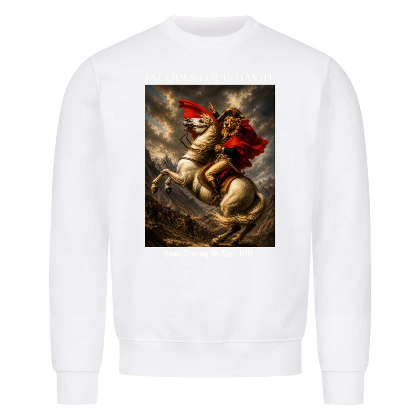 Napoleon crossing the Alps – customizable collection