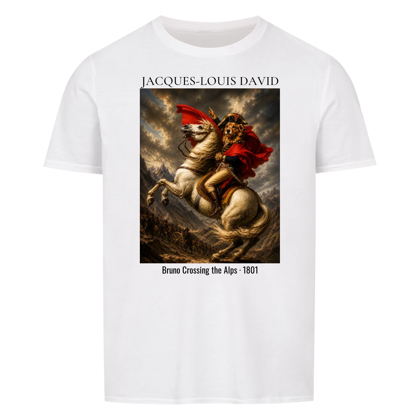 Napoleon crossing the Alps – customizable collection