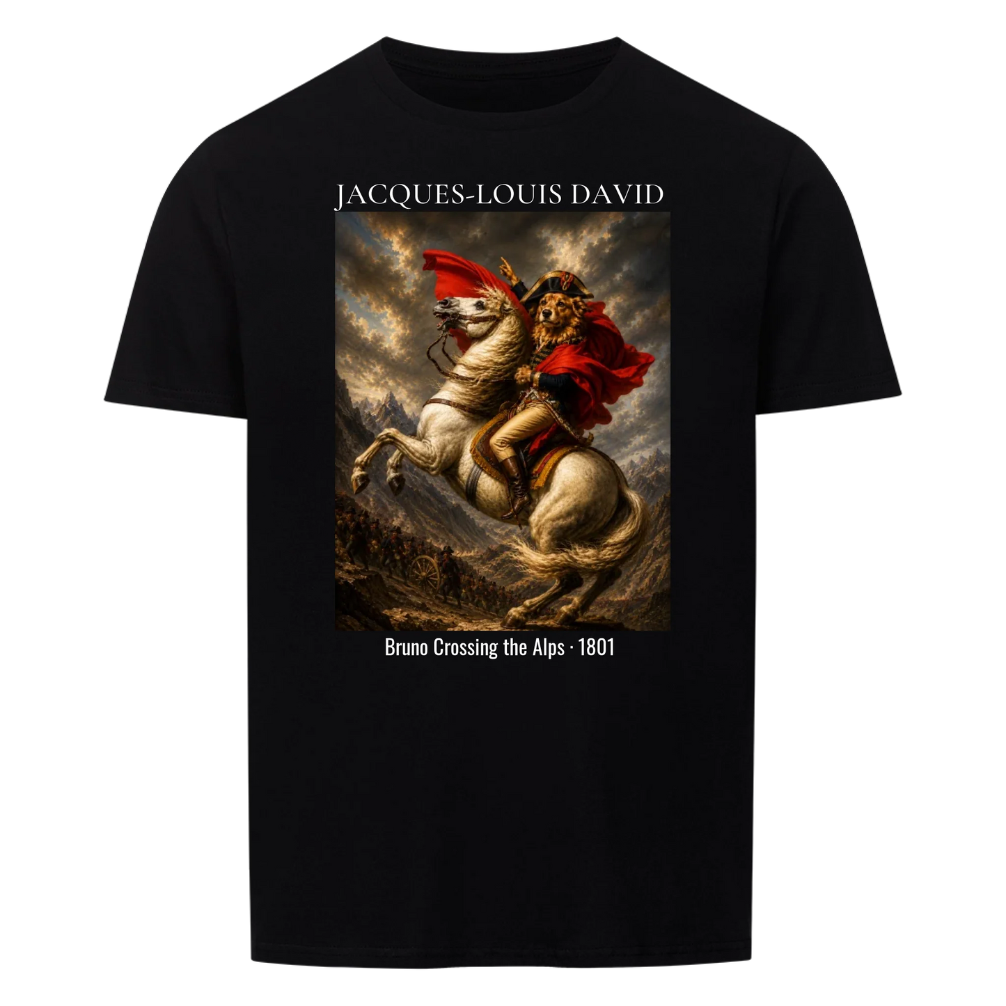Napoleon crossing the Alps – customizable collection