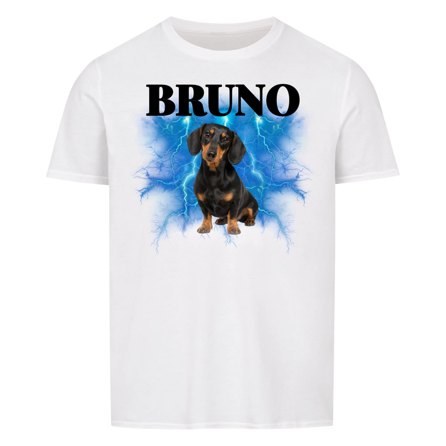 Personalisiertes Haustier T-Shirt "Vintage" 90er Style
