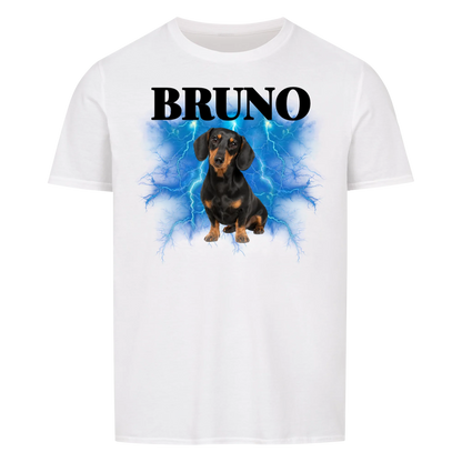 Personalisiertes Haustier T-Shirt "Vintage" 90er Style