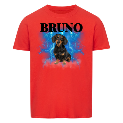 Personalisiertes Haustier T-Shirt "Vintage" 90er Style