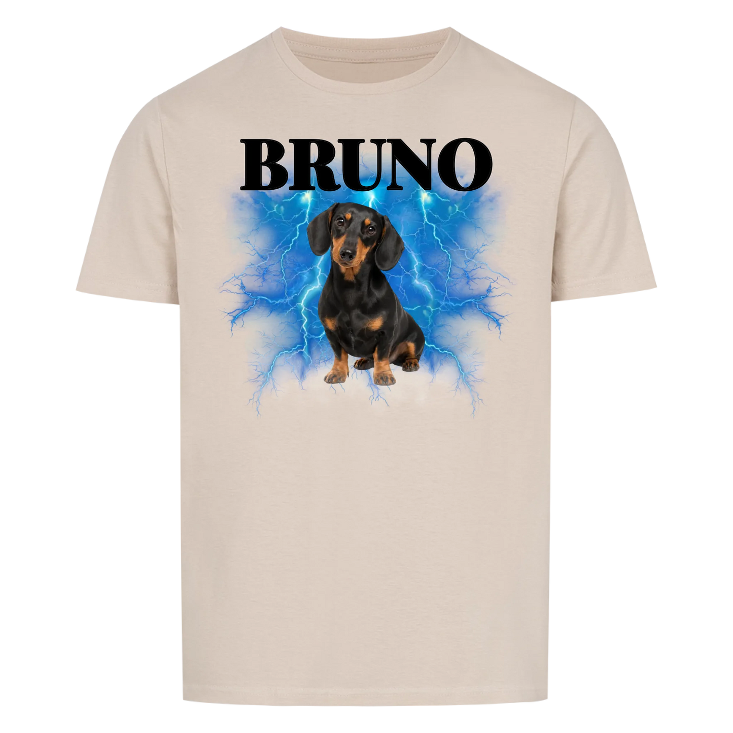 Personalisiertes Haustier T-Shirt "Vintage" 90er Style