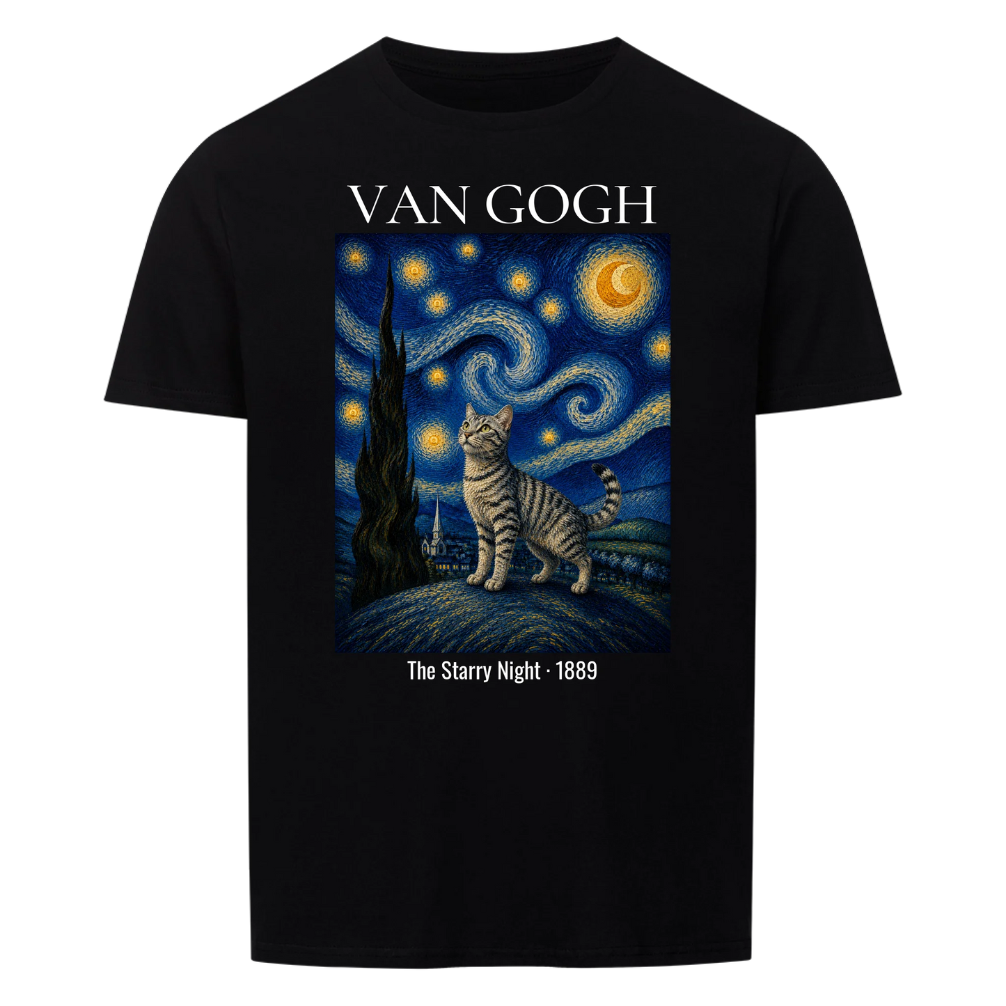 Van Gogh The Starry Meow