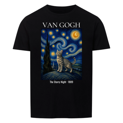 Van Gogh The Starry Meow