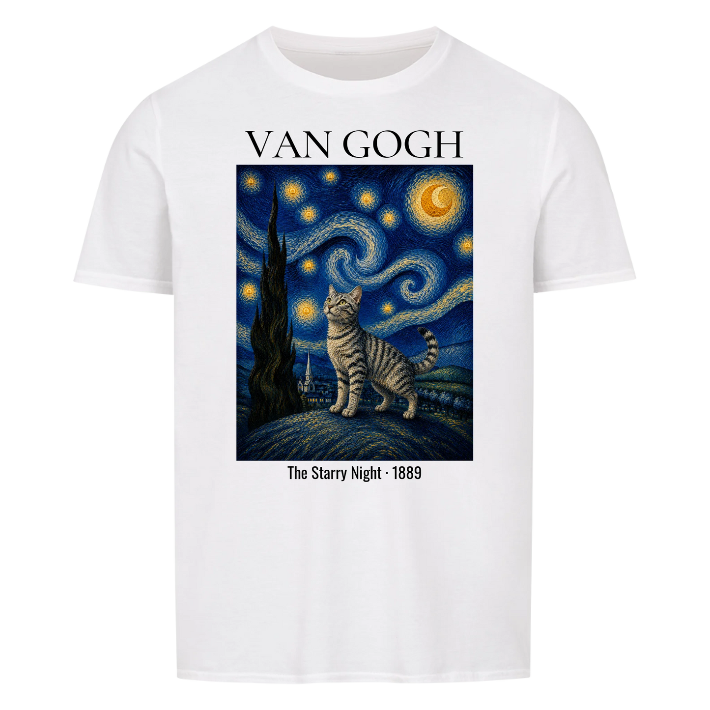 Van Gogh The Starry Meow