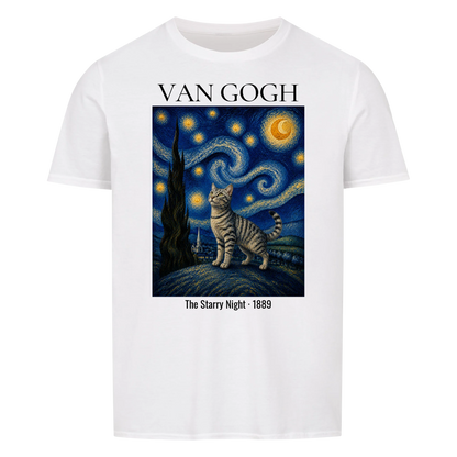 Van Gogh The Starry Meow