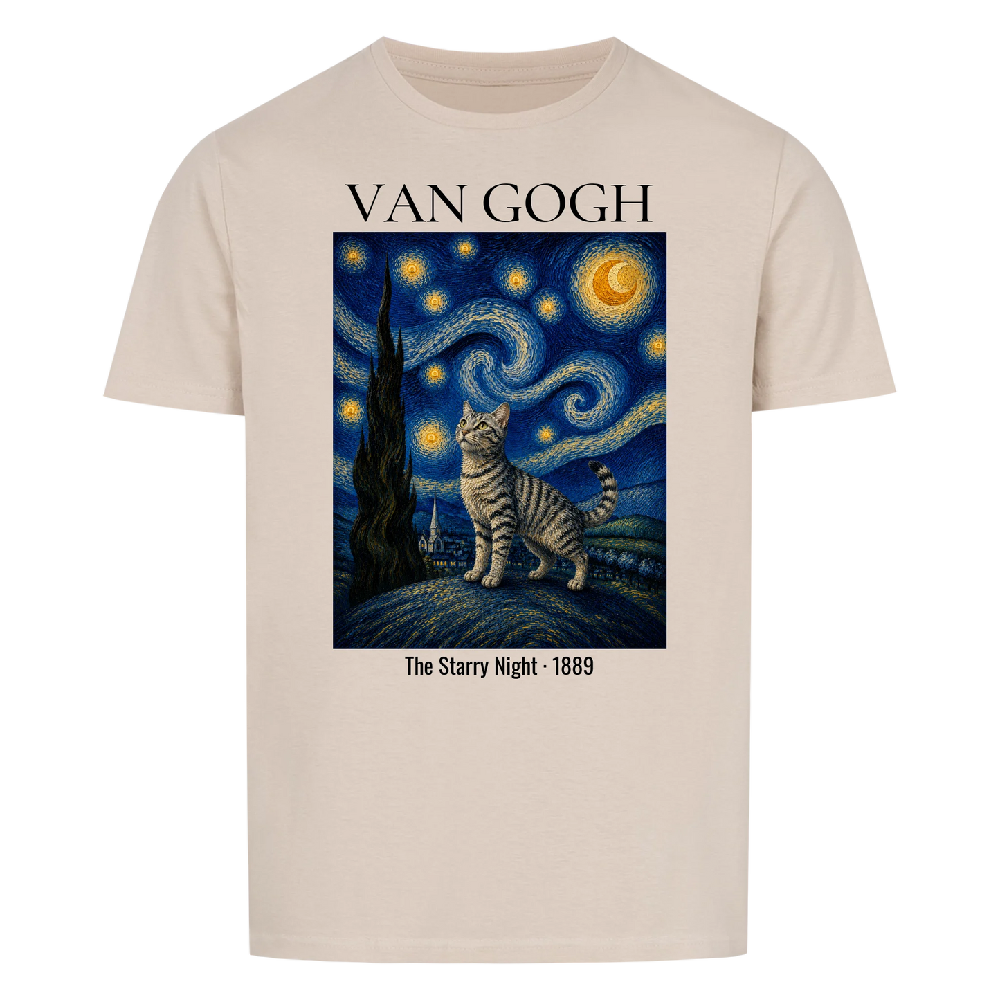 Van Gogh The Starry Meow
