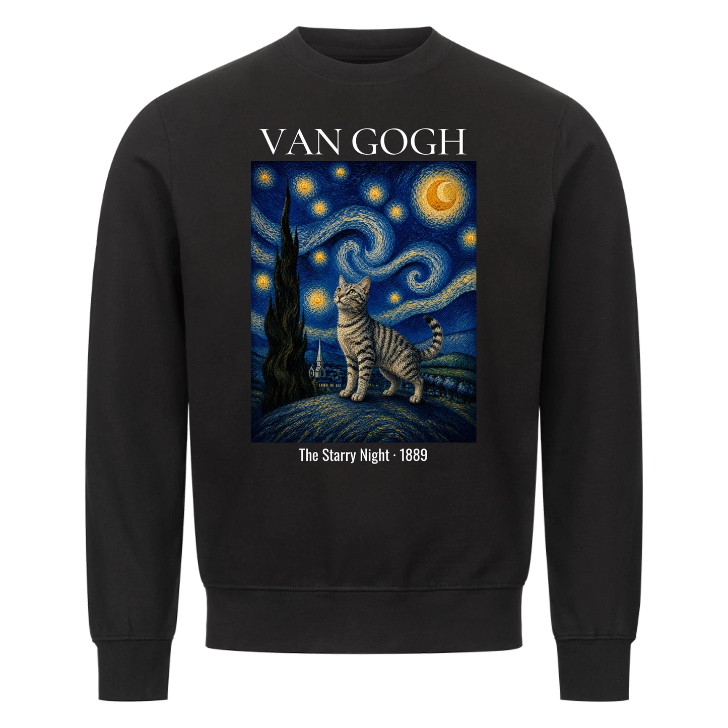 Van Gogh The Starry Meow