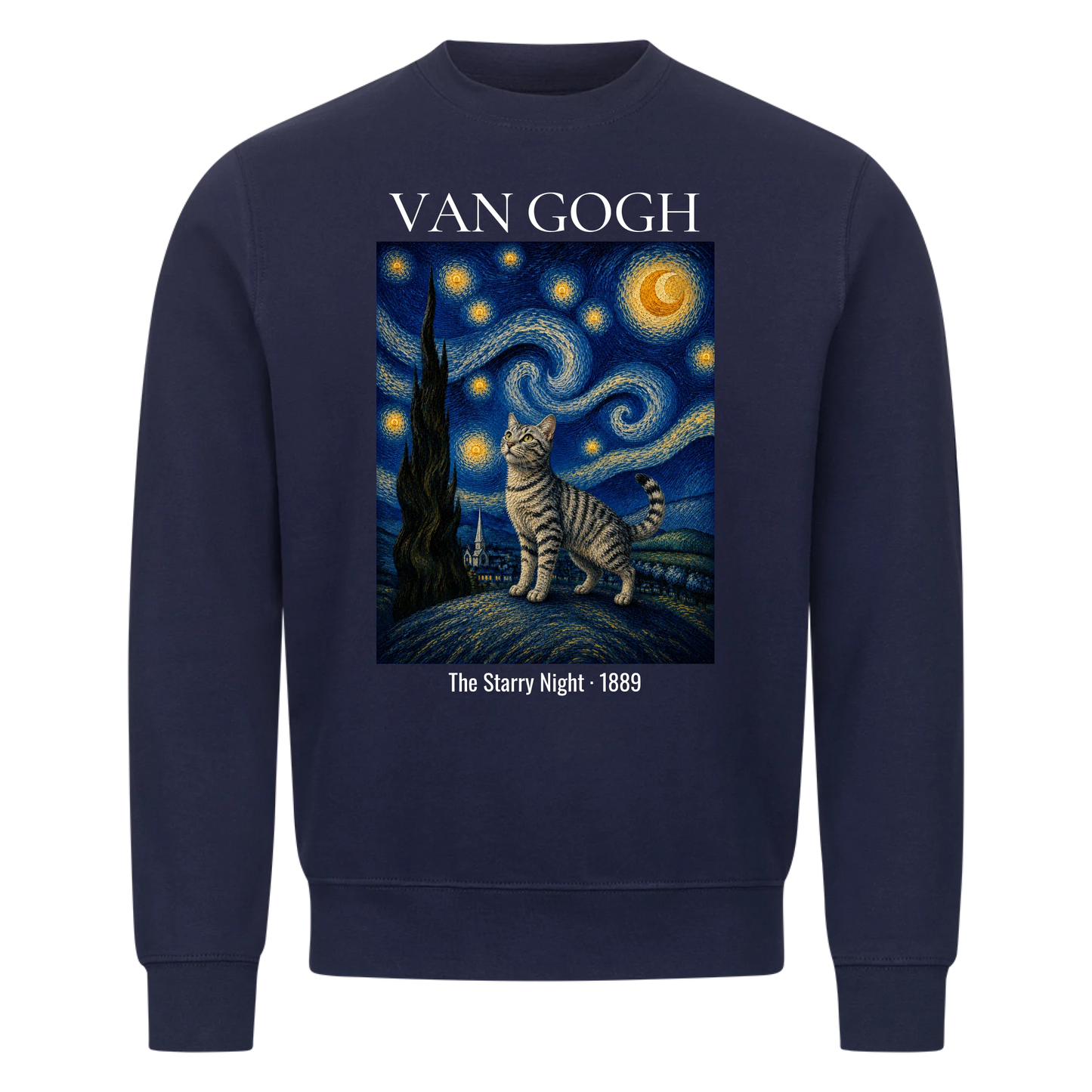 Van Gogh The Starry Meow