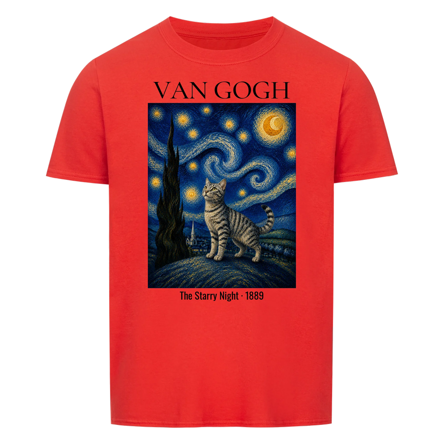 Van Gogh The Starry Meow
