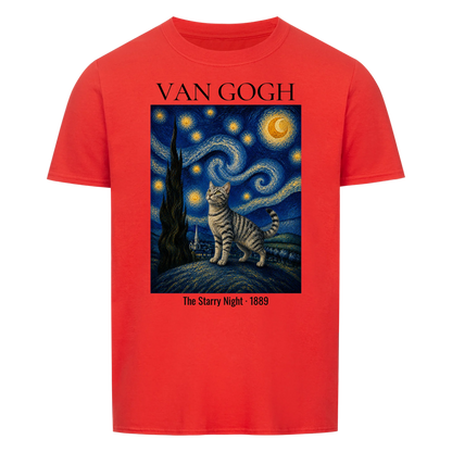 Van Gogh The Starry Meow