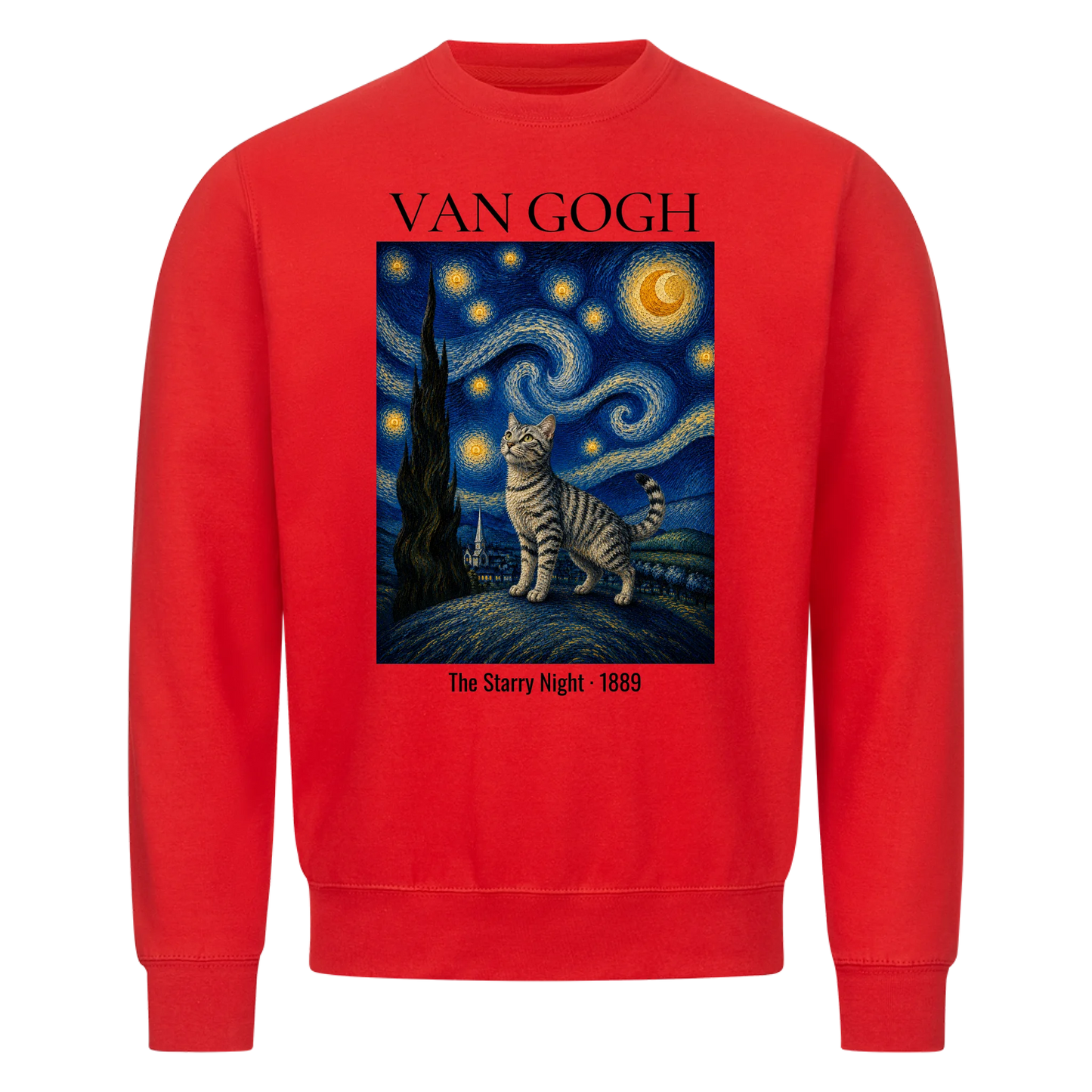 Van Gogh The Starry Meow