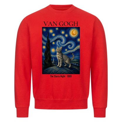 Van Gogh The Starry Meow