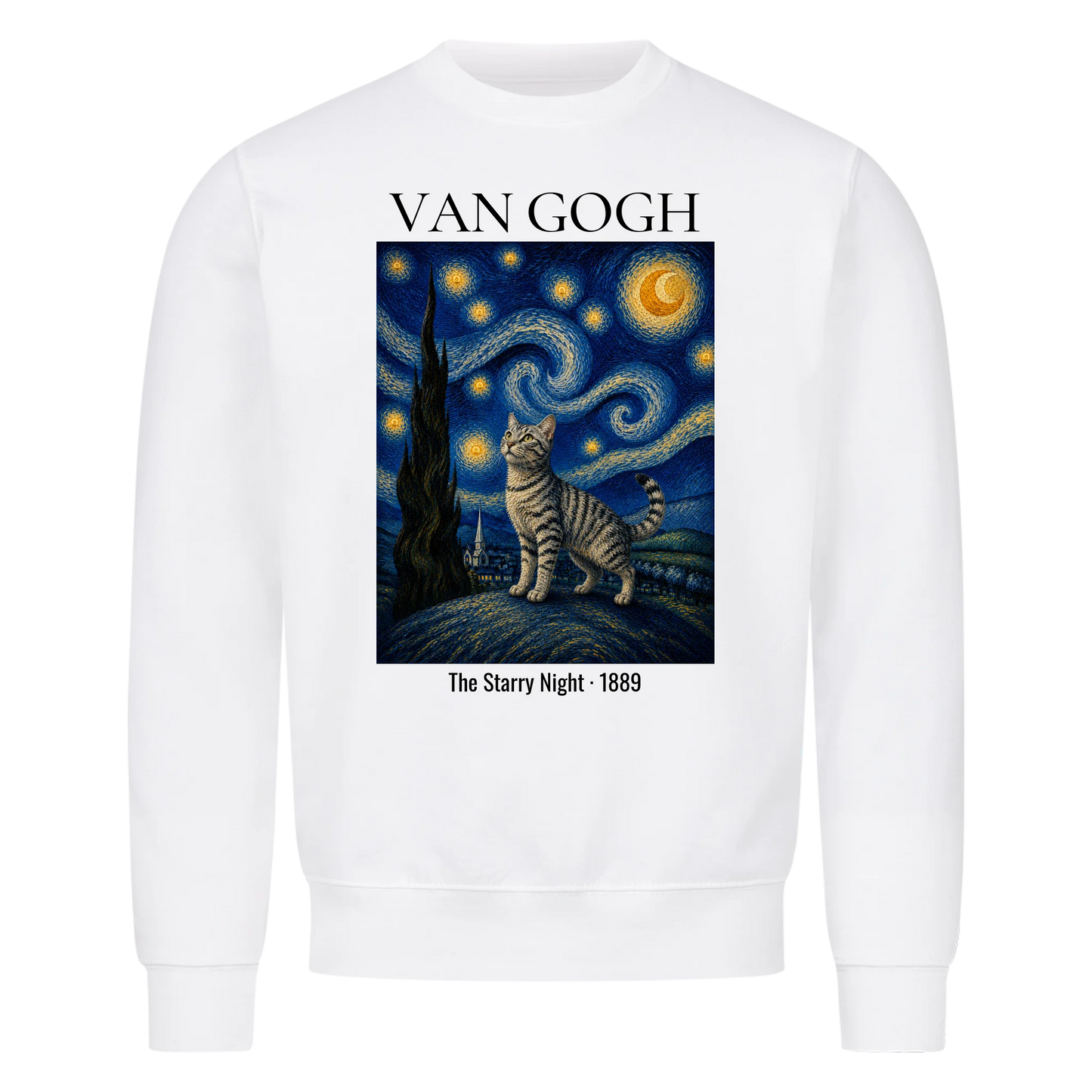 Van Gogh The Starry Meow