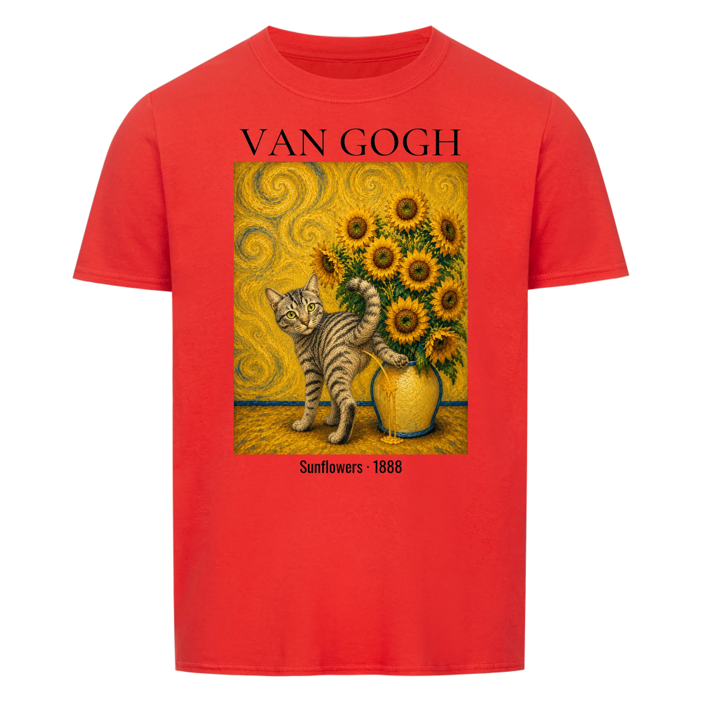 Van Gogh Purrflowers